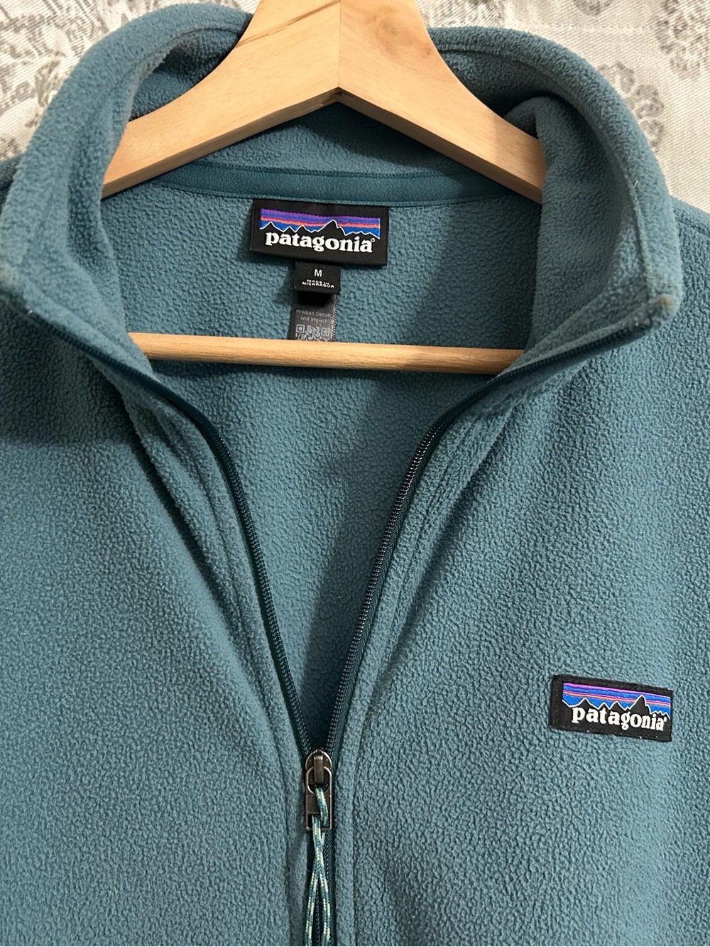 Patagonia Micro-fleece Women’s Medium - Picture 2 of 5